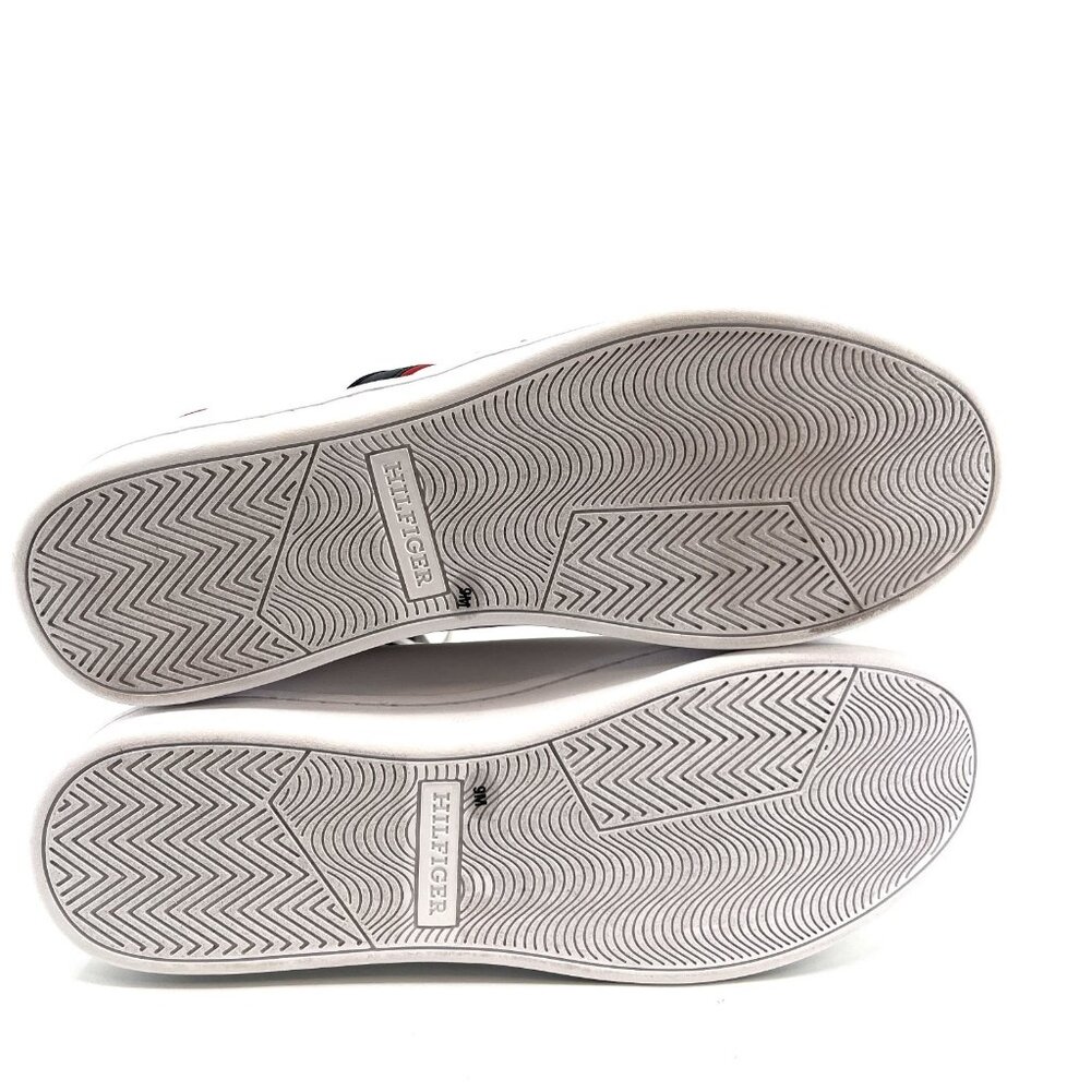Tommy Hilfiger Jolix Sneakers White Mens Size 9M Synthetic Round Toe Lace Up - Picture 12 of 14